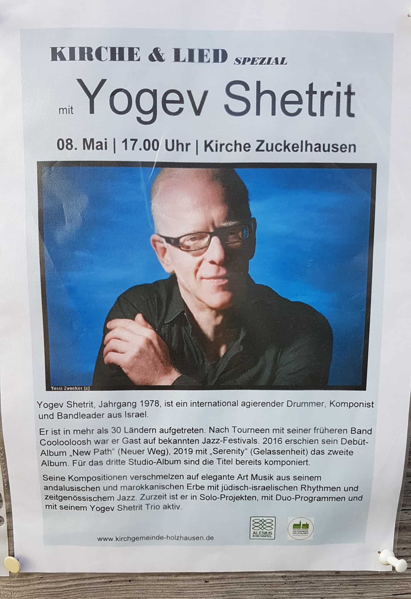 Zuckelhausen: 8. Mai, Yogev Shetrit